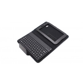 Bluetooth V3.0 Keyboard with Leather Protective Case for Samsung Tab2/P3100/P3110/P3108