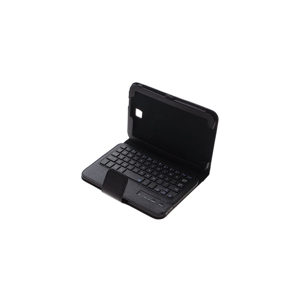 Bluetooth Version 3.0 Wireless Keyboard w/ Protective PU Leather Case for Galaxy Note 8.0 N5100 / N5110