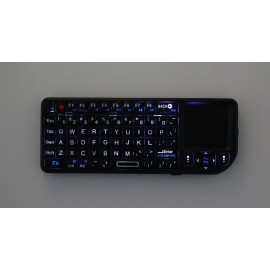 3-in-1 Multi-function 2.4GHz Mini Wireless QWERTY Keyboard with Touchpad