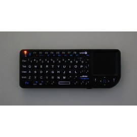 Mini Handheld Rechargeable Bluetooth Wireless Keyboard with Touchpad