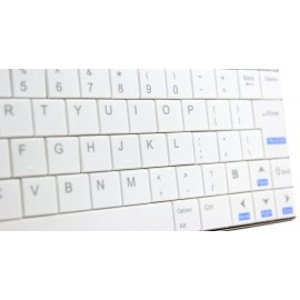 Ultra-thin Bluetooth V3.0 Wireless 84-Key Keyboard - Black