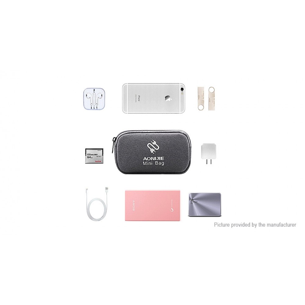 AONIJIE Digital Accessories Mini Storage Organizer Bag