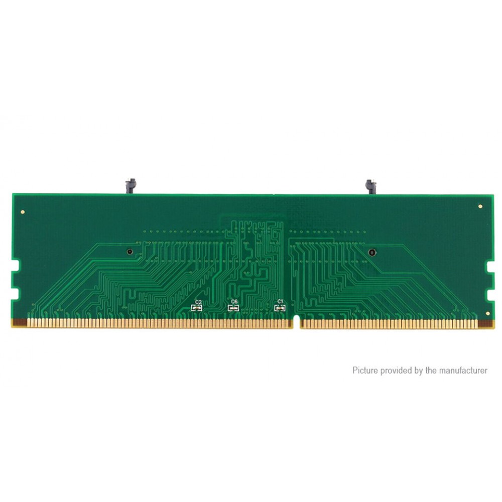 DDR3 Laptop SO-DIMM to Desktop DIMM Memory RAM Connector Adapter