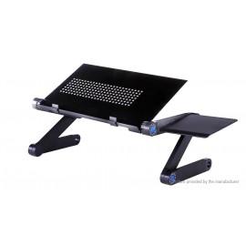 Folding Table Stand for Notebook Laptop w/ Mouse Holder