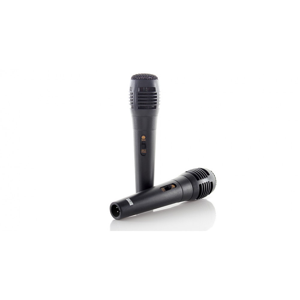4-in-1 wired Karaoke Microphone (2-Pack)
