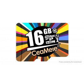 CeaMere Class 10 High Speed microSD Memory Card (16GB)