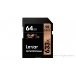Lexar 633XU3 SD Memory Card (64GB)