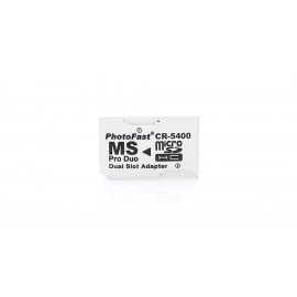 PhotoFast CR-5400 Dual-Slot microSD/microSDHC to MS Pro Duo Adapter