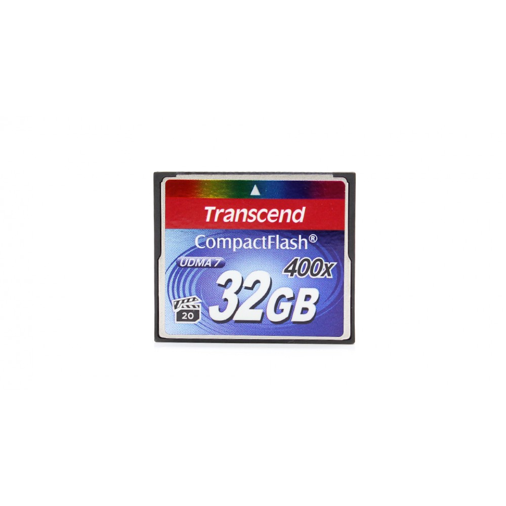 Transcend UDMA 7 400X Compact Flash CF Memory Card (32GB)