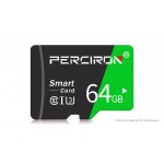 Authentic PERCIRON Class 10 High Speed microSD Memory Card (64GB)