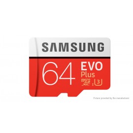 Authentic Samsung EVO Plus Class 10 microSD Memory Card (64GB)