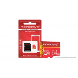 MicroDrive Class 10 High Speed microSD Memory Card (64GB)