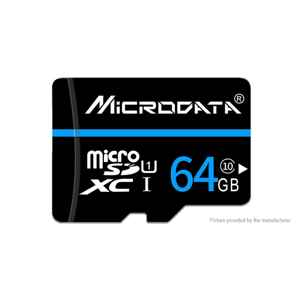 MicroDrive Class 10 microSD Memory Card (64GB)