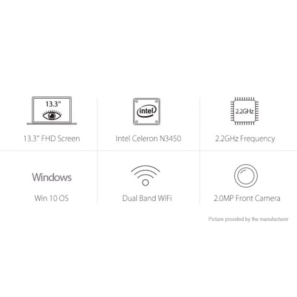 Jumper EZbook 3 Pro 13.3" Quad-Core Notebook (64GB/US)